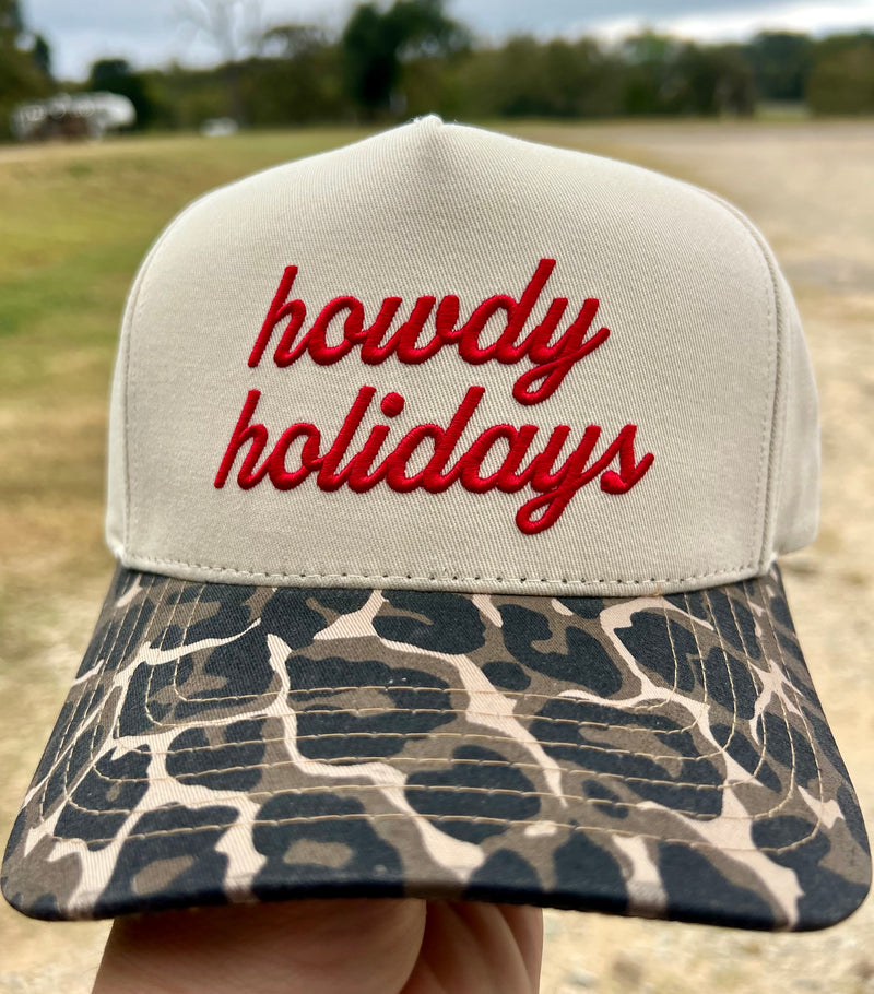 Howdy Holidays Trucker Cap