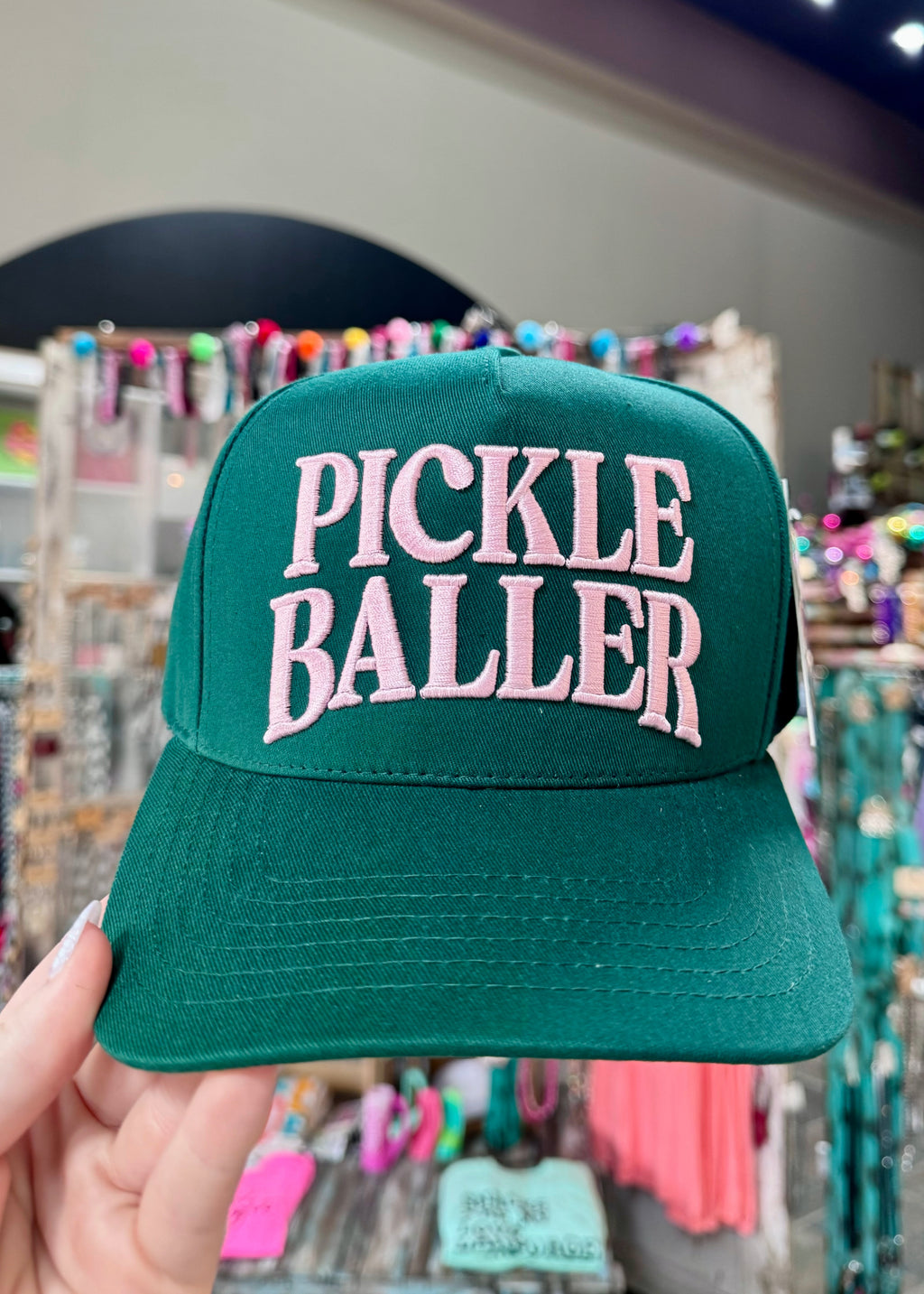 Pickle Baller trucker hat