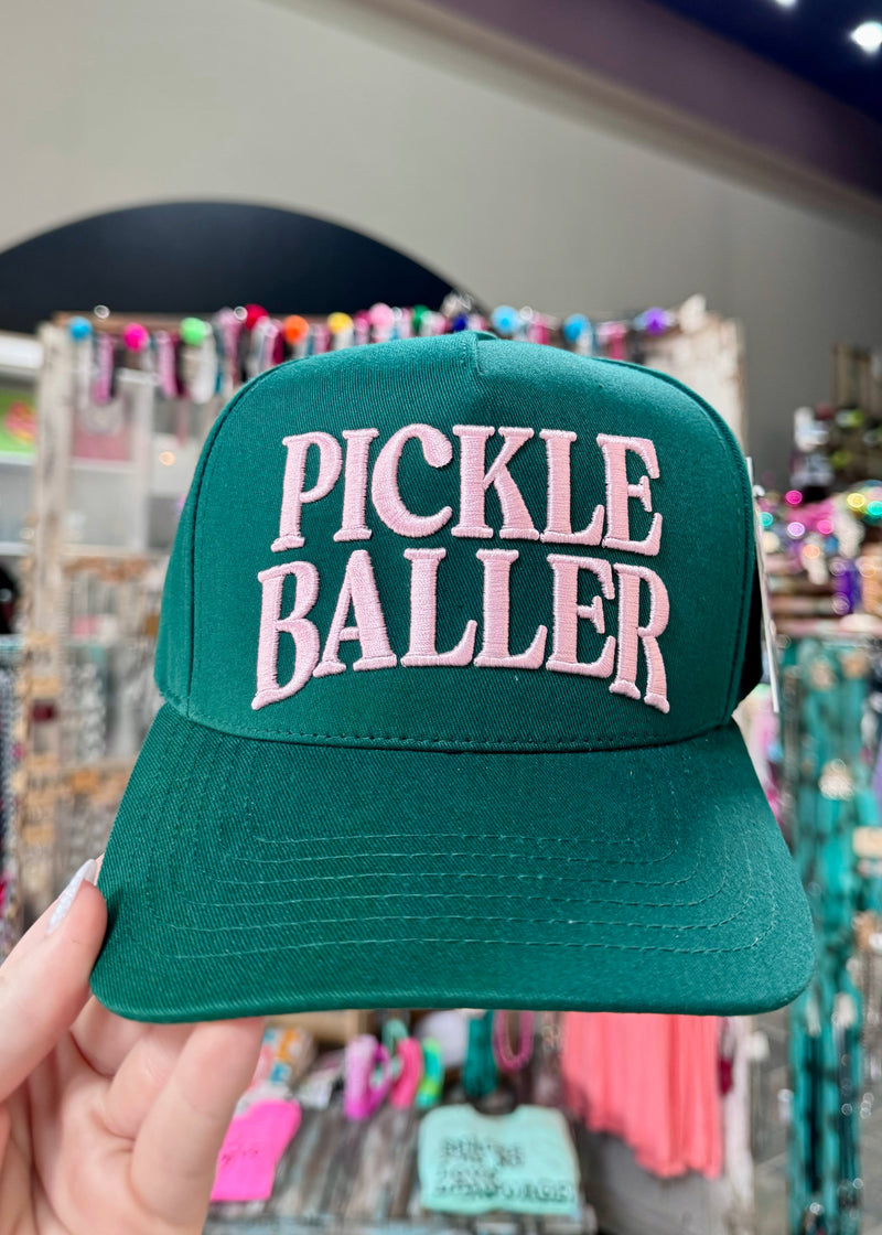 Pickle Baller trucker hat
