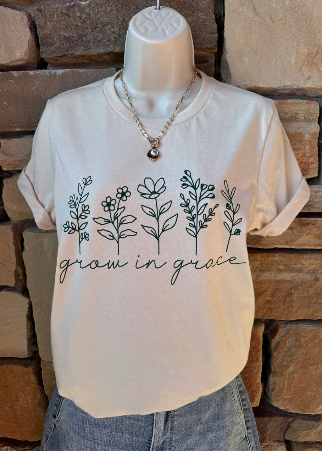 Grow in Grace tee