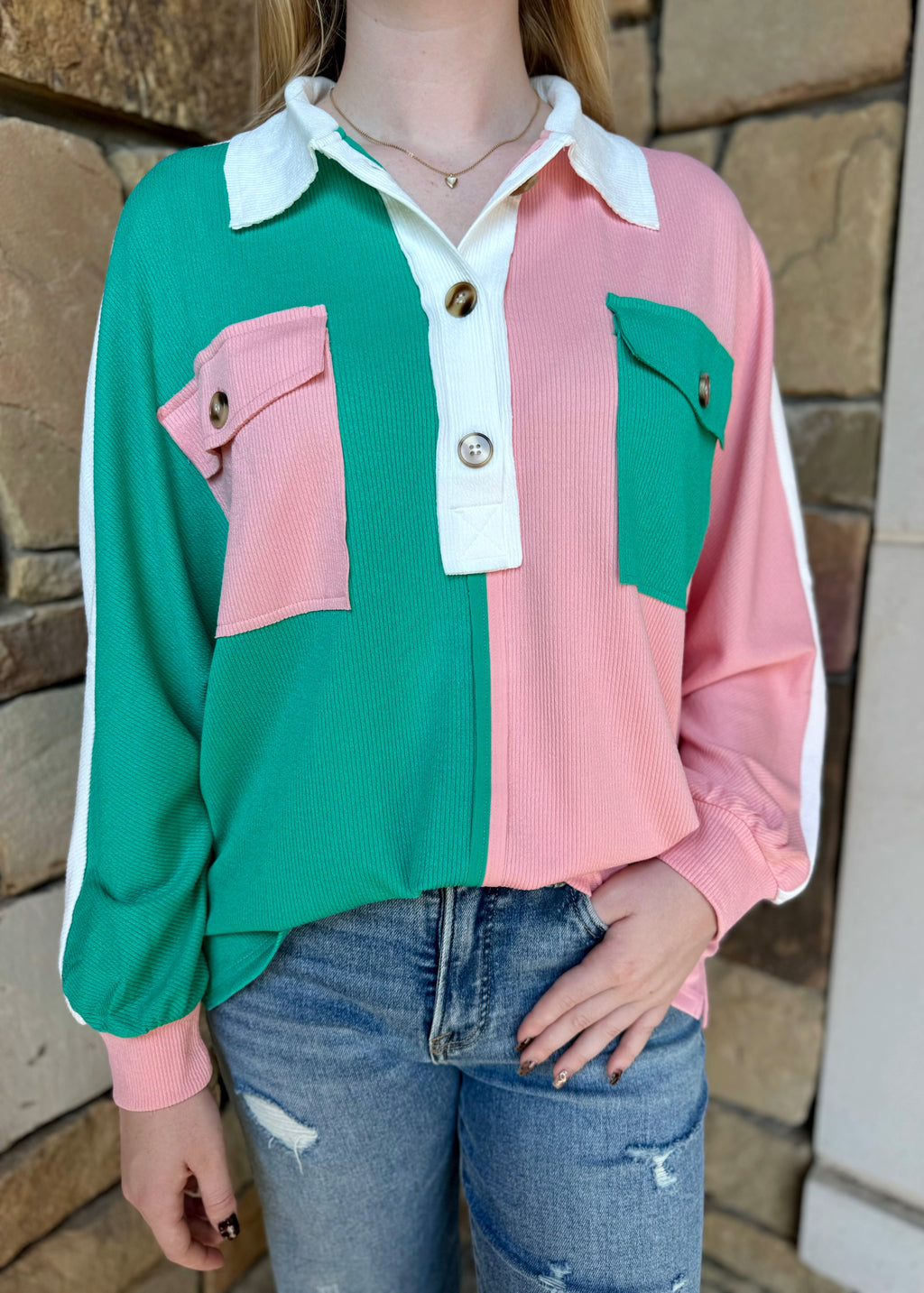 The Peony & Clover Button-Up