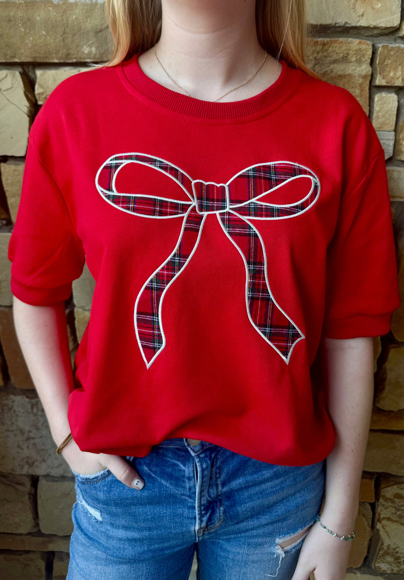 The Merry Bow Tee