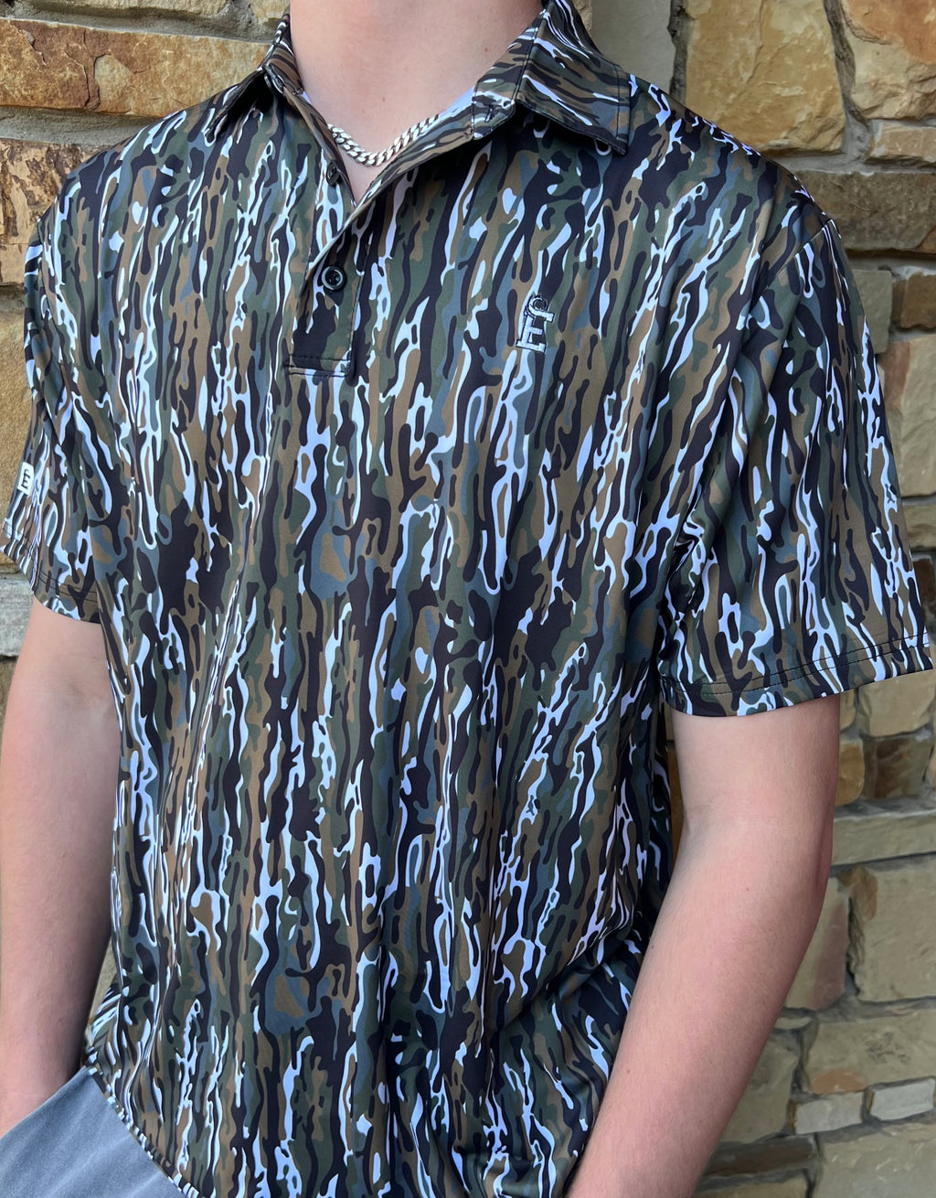 HS Ranch Camo Polo