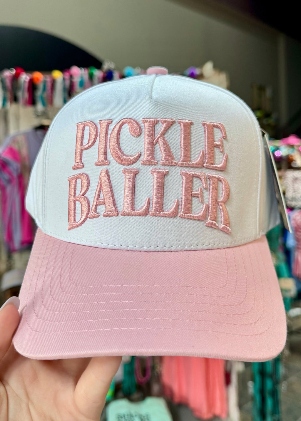 Pickle Baller trucker hat