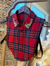 Plaid Dickey's Collar