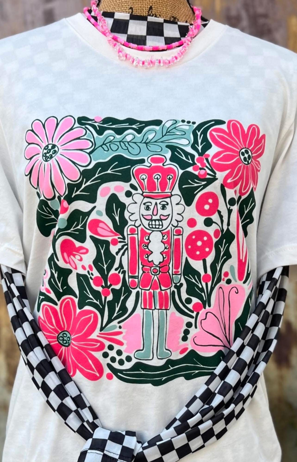 Floral Nutcracker Tee