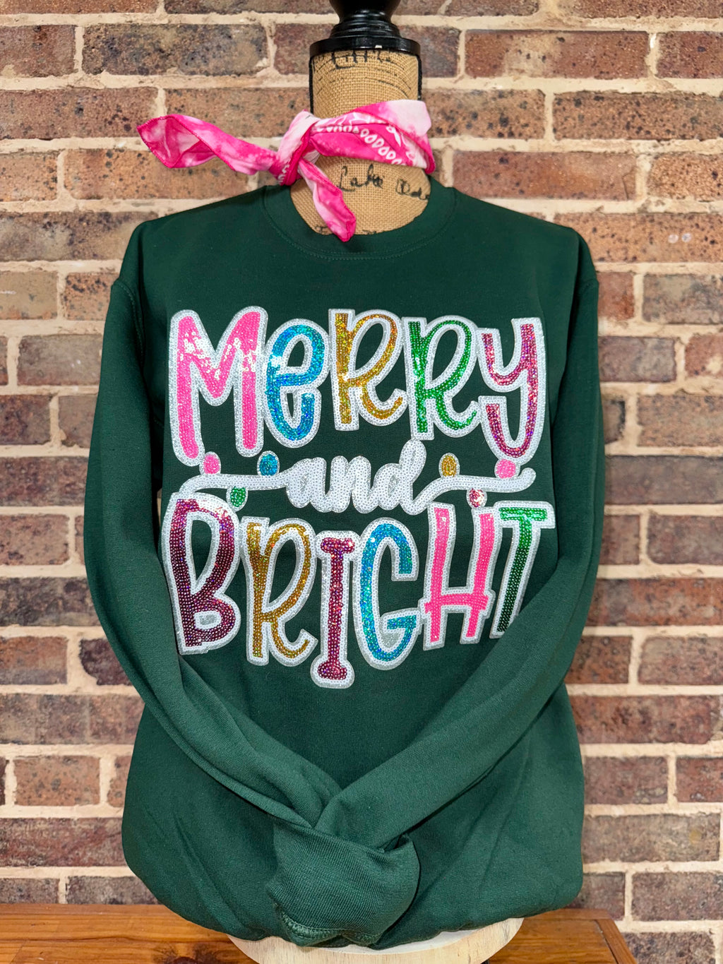 Merry & Bright Crewneck