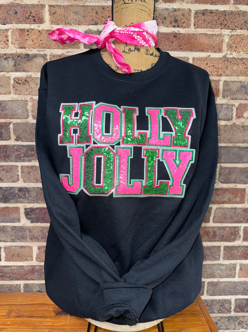 Holly Jolly Sparkle Crewneck