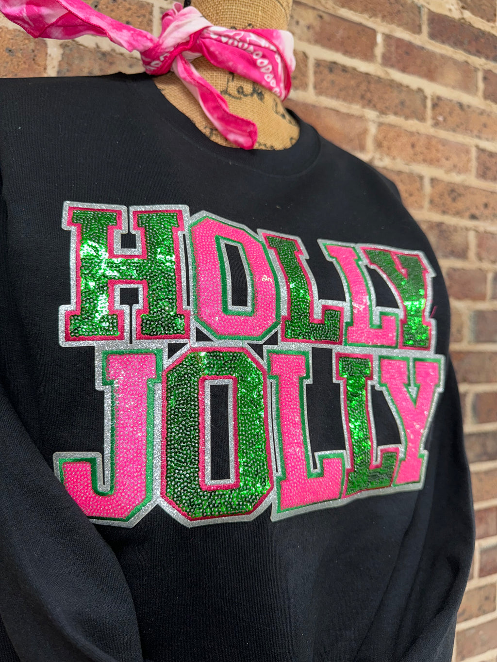 Holly Jolly Sparkle Crewneck