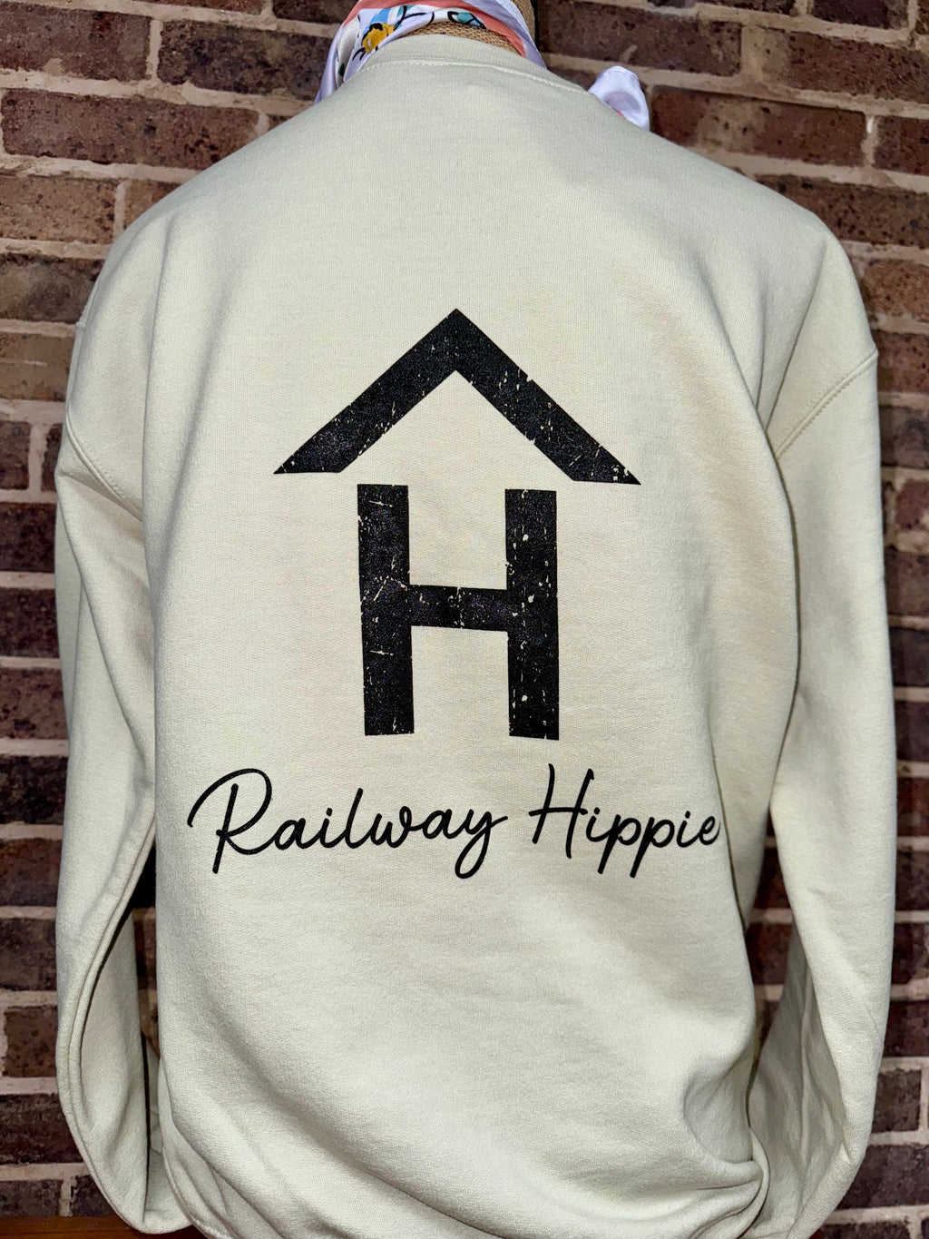 The Railway Classic Tan Crewneck