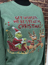"We're Stealing Christmas" Crewneck