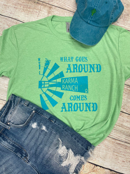 Karma Ranch Tee – Railway Hippie