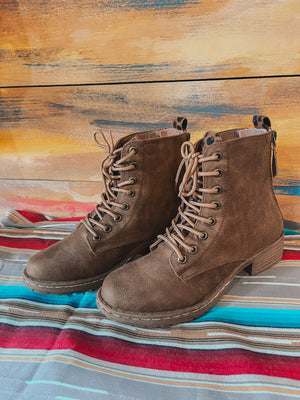 The Lace Up Bootie